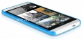 Силиконовый чехол-накладка для HTC One (M7) Itskins ZERO.3, цвет голубой (HTON-ZERO3-BLUE)