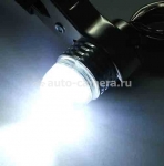 Автосвет Одноконтактные светодиодные лампы P21W BA15s с линзой
