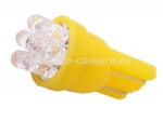 Светодиодная лампа T10 7 LED (желтая)