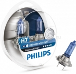Галогенные лампы Philips H7 12v 55w Diamond Vision 12972DVS2 2 шт.
