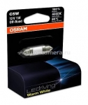 Салонная лампа светодиодная Osram C5W SV8,5-35 LEDriving Warm White Festoon 4000k art.6498WW