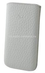 Кожаный чехол для HTC One S BeyzaCases Retro Super Slim Strap, цвет flo white (BZ22816)