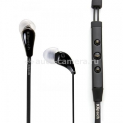Вакуумные наушники с микрофоном и пультом управления для iPhone, iPad, iPod Klipsch Image X7i, цвет Black